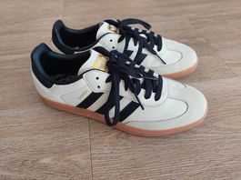 Top! Adidas Samba 40 beige schwarz