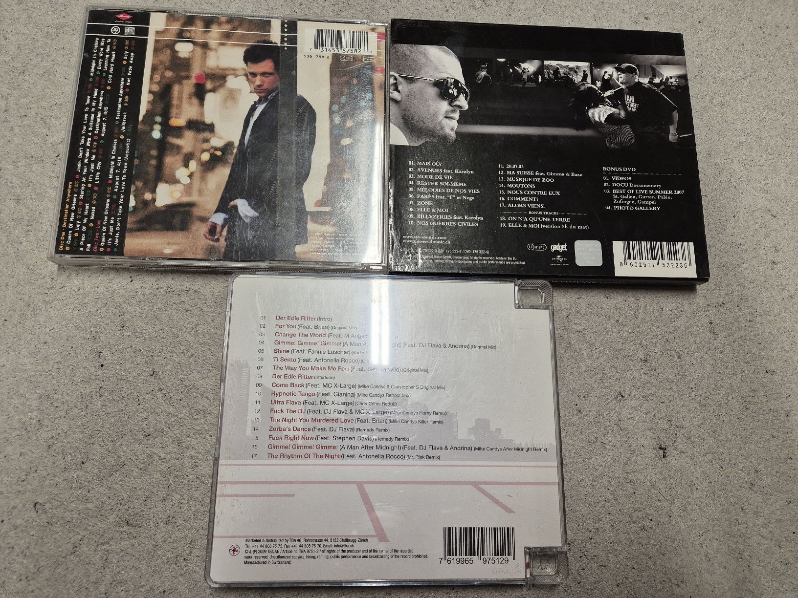 CDs: Diverse CD's männliche Interpreten – Gebraucht aus Känerkinden von melbaumg 3