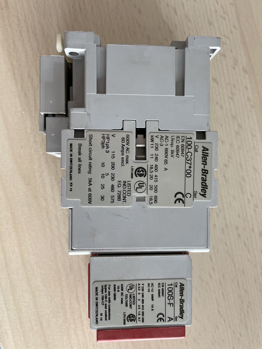 Elektronikbauteile: Allen Bradley Sicherheitsschütz 37A – Gebraucht aus Zetzwil von Sani262 2