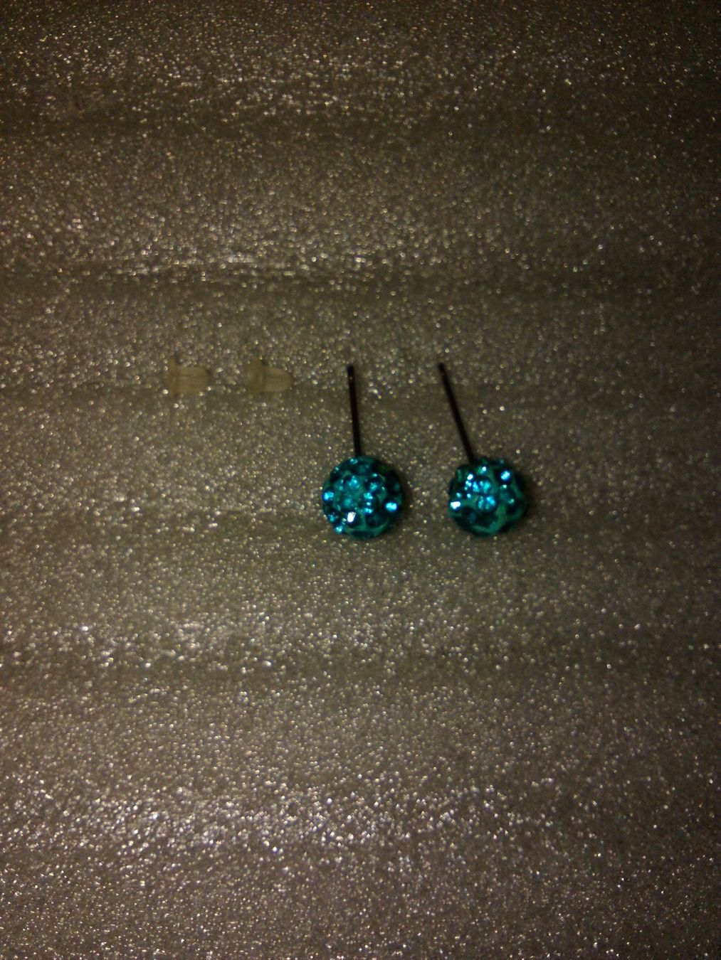Orecchini pendenti & Orecchini a lobo: ohrringe modeschmuck ,,mit hellblau kristall,,,glanzig – Nuovo (secondo la descrizione) da Basel venduto da bijoutrie_4 3