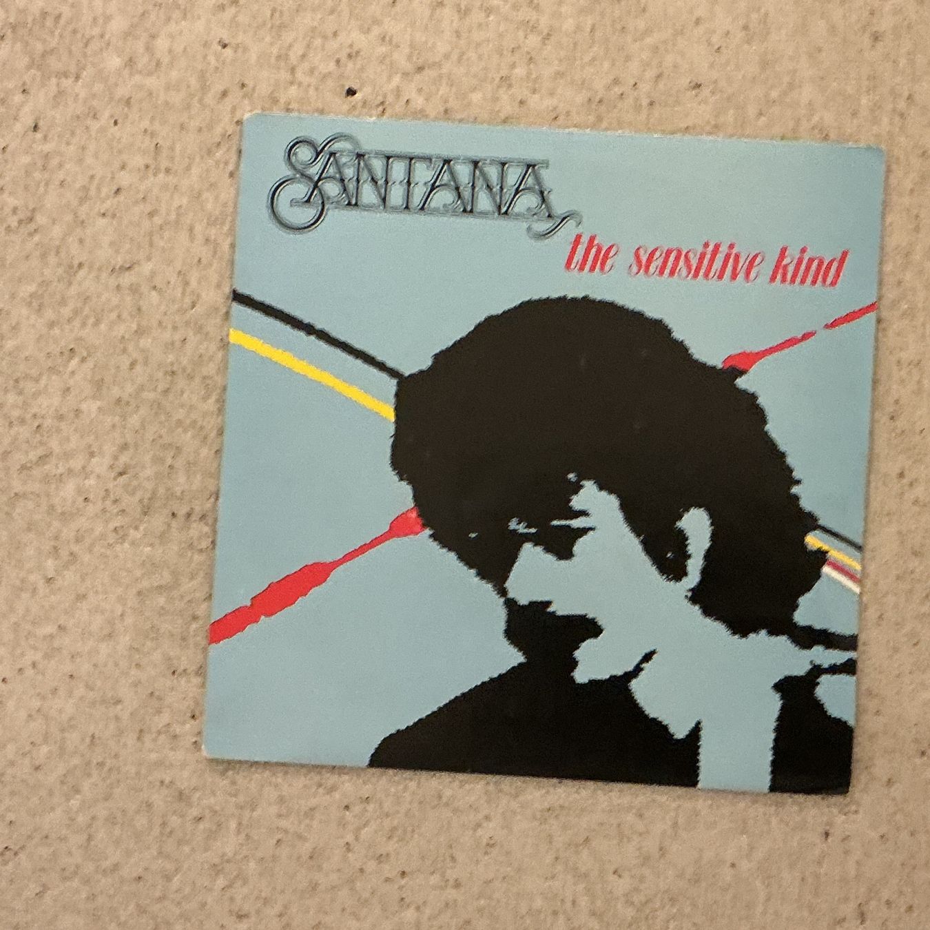 Schallplatten: Santana Single - The Sensitive Kind – Gebraucht aus Winterthur von Tumko_7_Vinyl