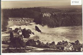 Rheinfall von Hotel Bellevue aus
