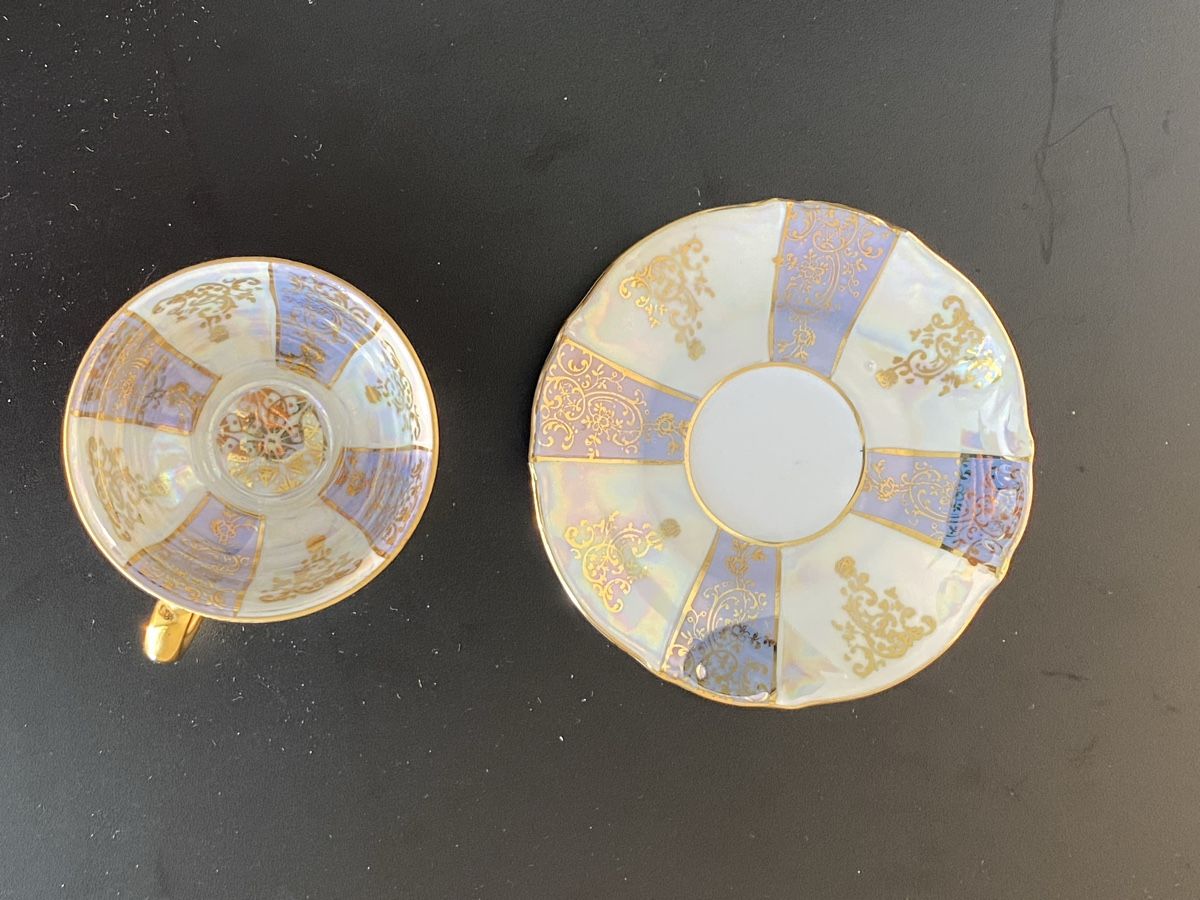 Tassen: 5 Mocca Tassen mit Unterteller, Vintage, 5 Stk. – Gebraucht aus Flawil von sonnengeist 6