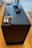 Eleganter Vintage Aktenkoffer Leder Zahlenschloss