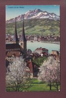 LUZERN - Hofkirche - Pilatus - 1922