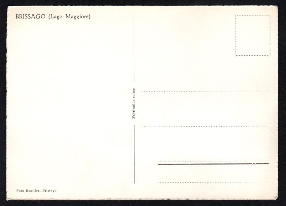 Alle Briefmarken: Maximumkarte Schifffahrt Lago Maggiore - Brissago – Neu (gemäss Beschreibung) aus Dottikon von haeusibuh5 1
