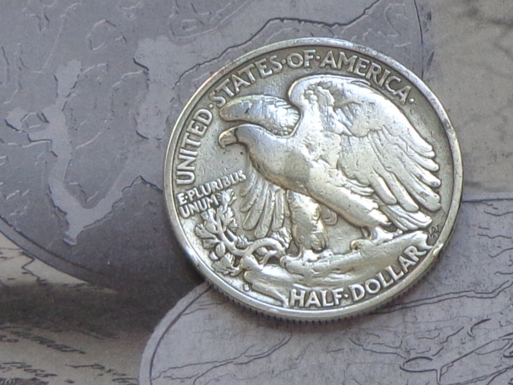 Tutti le monete: USA 1/2 Dollar 1941 "Liberty Walking" – Usato da Pully venduto da UCA01 1