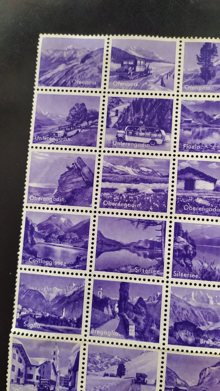 Tutti i francobolli: Bogen Schweizerische Alpenposten 1936 – Nuovo (secondo la descrizione) da Chezard St-Martin venduto da Loucail 4