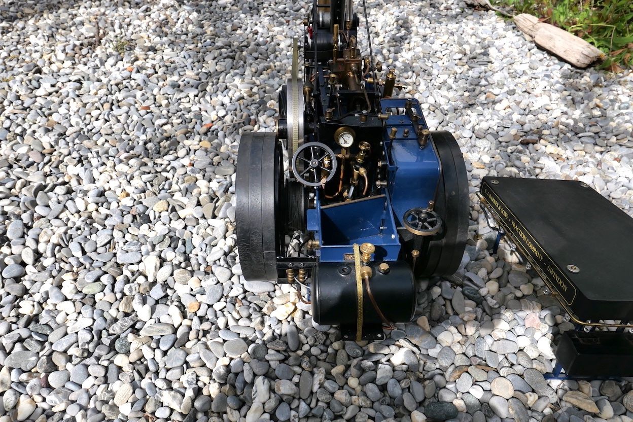 Traktoren: Live Steam Traktor mit Kran – Gebraucht aus Kesswil von Eisvogel04 6