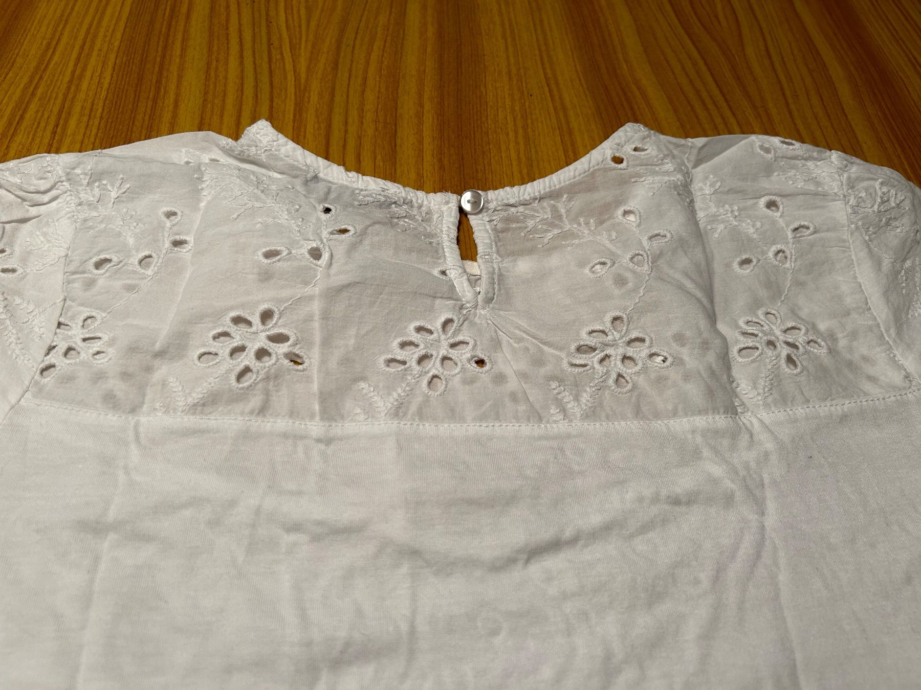 C&A Camicette: Shirt Bluse C&A Mode Damen mit Spitzen – Usato da Steffisburg venduto da smocky17 3