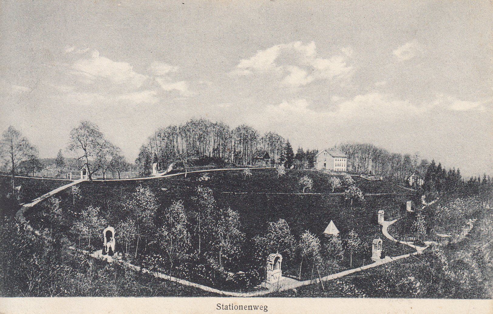 Cartoline postali: Benken Stationenweg 1919 – Usato da Bürglen TG venduto da StampGraf