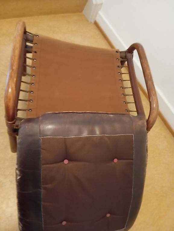 Ikea Sgabelli: Hocker Leder, Stoff, Bambus – Usato da Basel venduto da Petergunn 3
