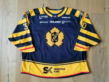Skelleftea Gameworn Eishockey Trikot Lindvall
