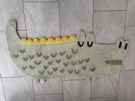 Teppich TREK Krokodil - 170 x 90 cm - vertbaudet