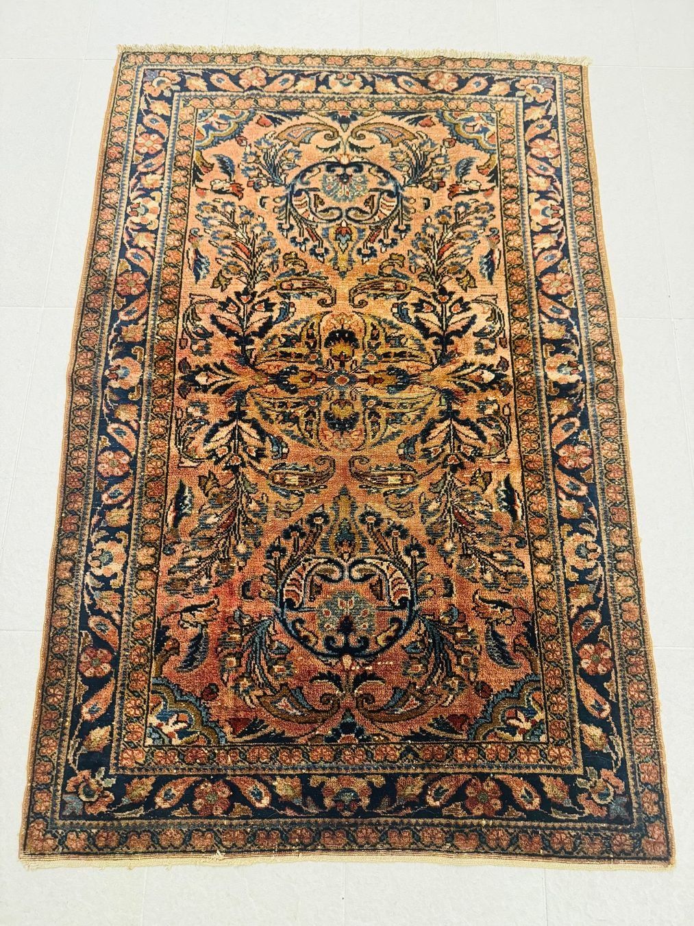 Teppiche: Alter Teppich, Sarouk 102 cm x 156 cm – Gebraucht aus Mols von armanwalensee 2