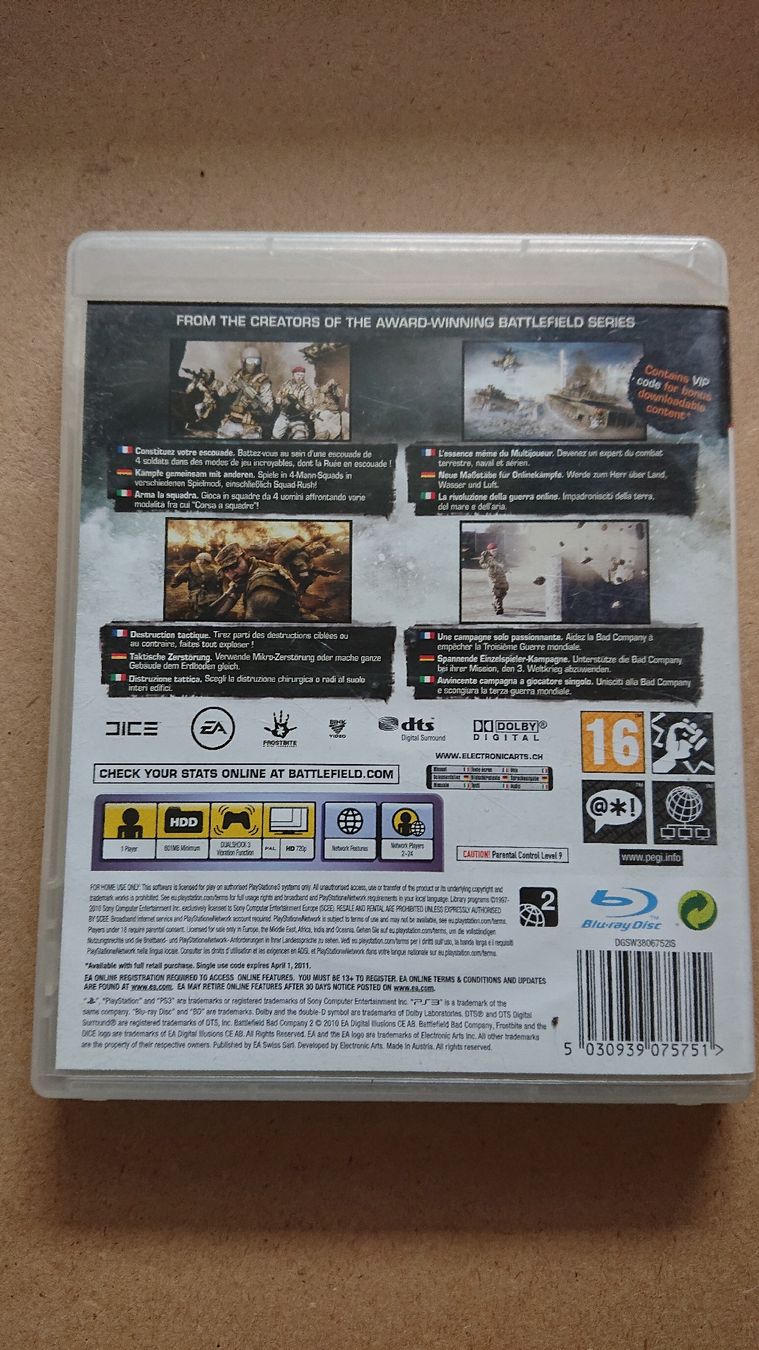 Spiele: Battlefield: Bad Company 2 - PS3 - – Gebraucht aus Chur von FreakofRarity 1