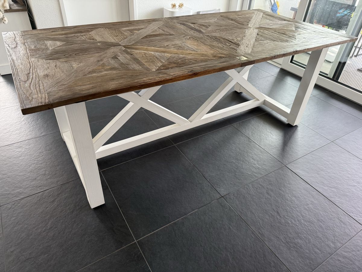Tische: RIVIERA MAISON CHATEAU CHASSIGNY DINING TABLE 220×100 – Gebraucht aus Oppligen von Mischelsaskia 1
