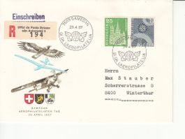 Sonderstempel S. 633 Samedan, SLH TA 1
