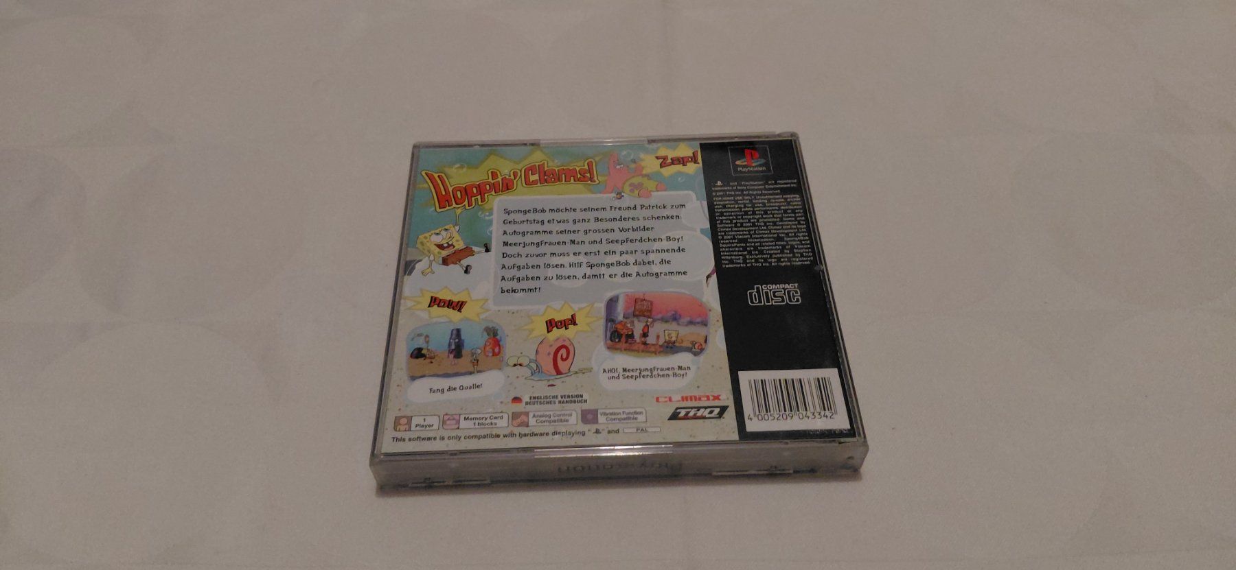 Giochi: Spongebob Schwammkopf "Supersponge"  PS1 – Usato da Gretzenbach venduto da Uli1980 2