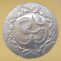 Om Mandala Wanddekoration Bild Handarbeit