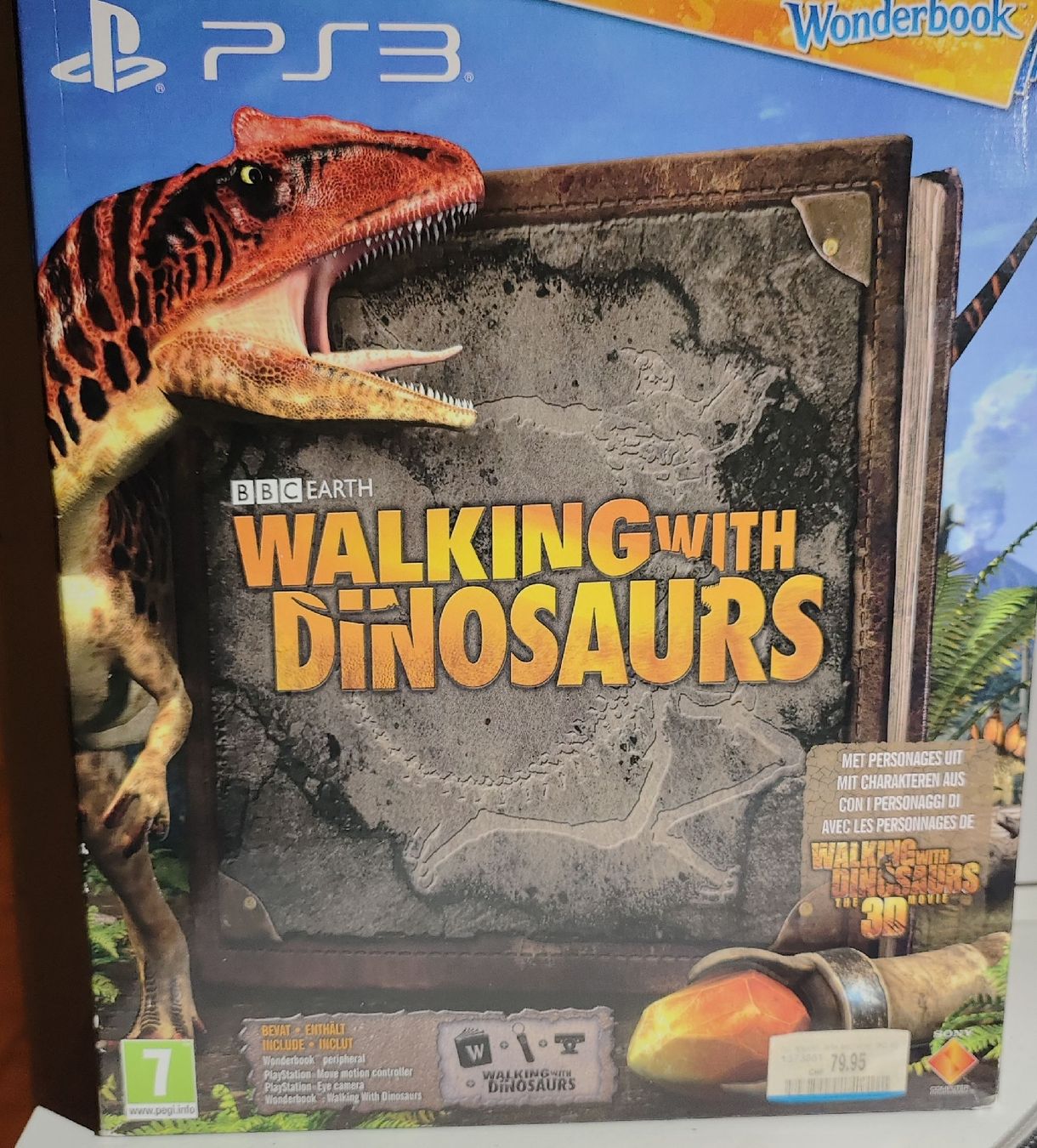 Sony Spiele: PS3 Wonderbook "Walking with Dinosaurs" Kamera  + Controller – Gebraucht aus La Tour de Peilz von Dejobokin