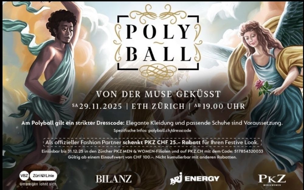 2 Tickets Polyball 2025 - ETH Zürich (1x Legi & 1 Normal) (Neu (gemäss ...