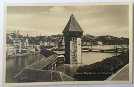 LUZERN Kapellbrücke und Wasserturm 1524