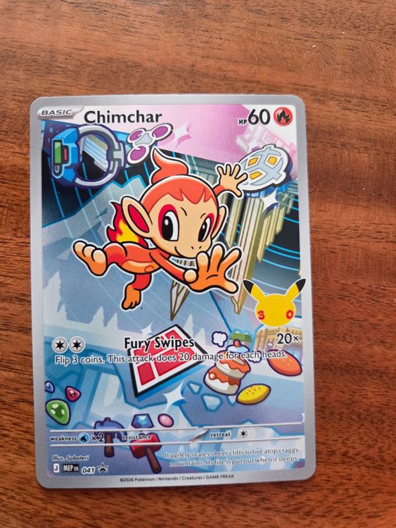 Chimchar 041 Promo Pokemon First Partner Collection (Gebraucht) in ...