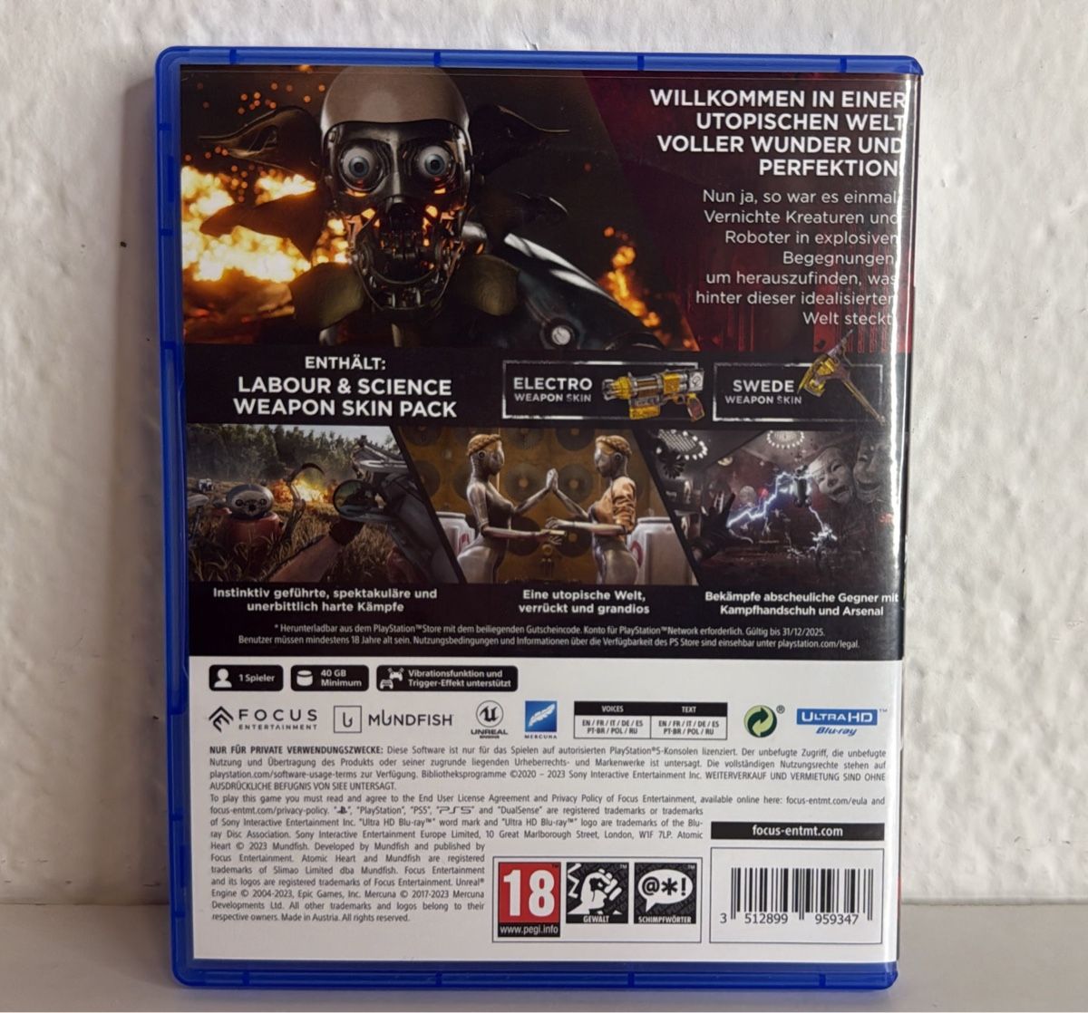 Sony Giochi: Atomic Heart PS5 Game - Good Condition 🎮 – Usato da Ehrendingen venduto da bubulence 1