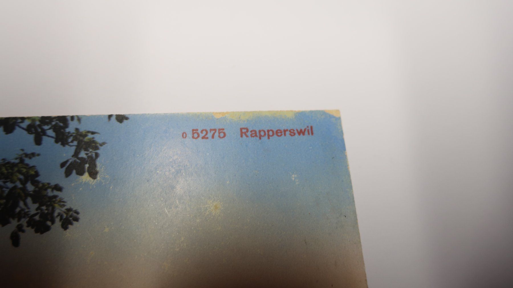 Ansichtskarten: Rapperswil N° 5275  1914 – Gebraucht aus Cormoret von Pascalll2001 2