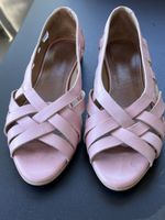 Chaussures cuir rose 40