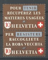 1942, Altstoffverwertung, Paar senkrecht, f/i **