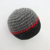 Ball mit Schelle für Katzen, handgemacht