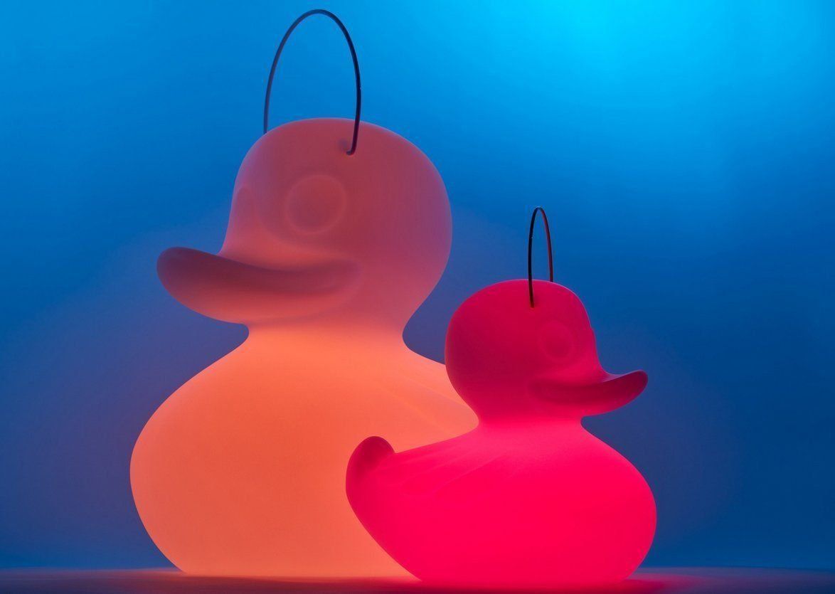 Lampade: Goodnight Duck-Duck Lampe Gr. S Lichtobjekt weiss oder gelb – Nuovo e nell'imballaggio originale da Kägiswil venduto da nick333 7