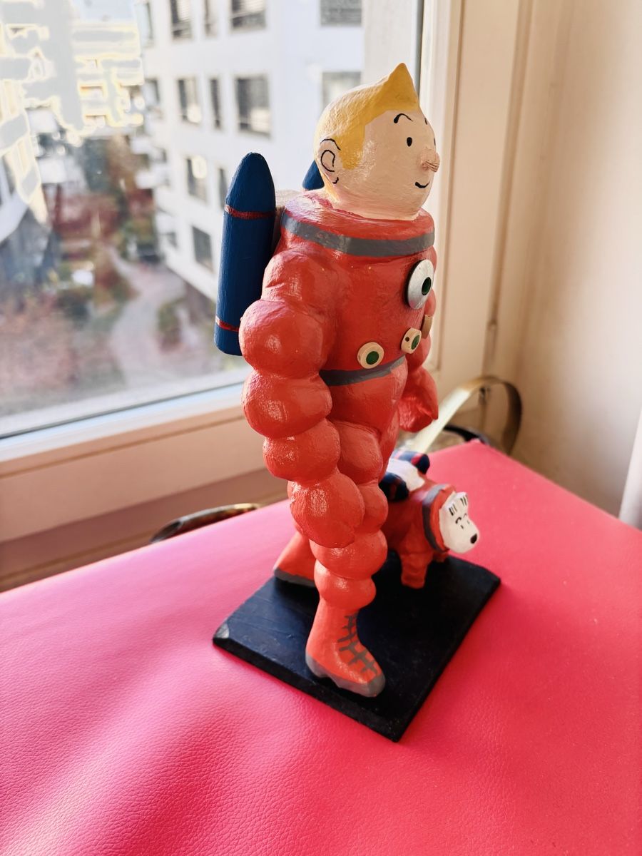 Figuren: Tintin Figur aus Holz – Gebraucht aus Zürich von gucks 1