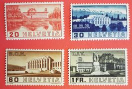 3218) 311-314, Satz Völkerbund postfrisch Kt. 35.-