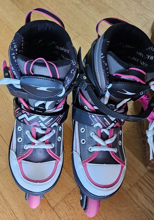 Pattini in linea & Pattini a rotelle: Mädchen Inline Skates Gr. 37 - 41 verstellbar – Usato da Wallisellen venduto da doldeste