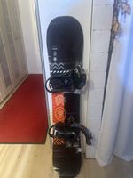 Snowboard and shoes