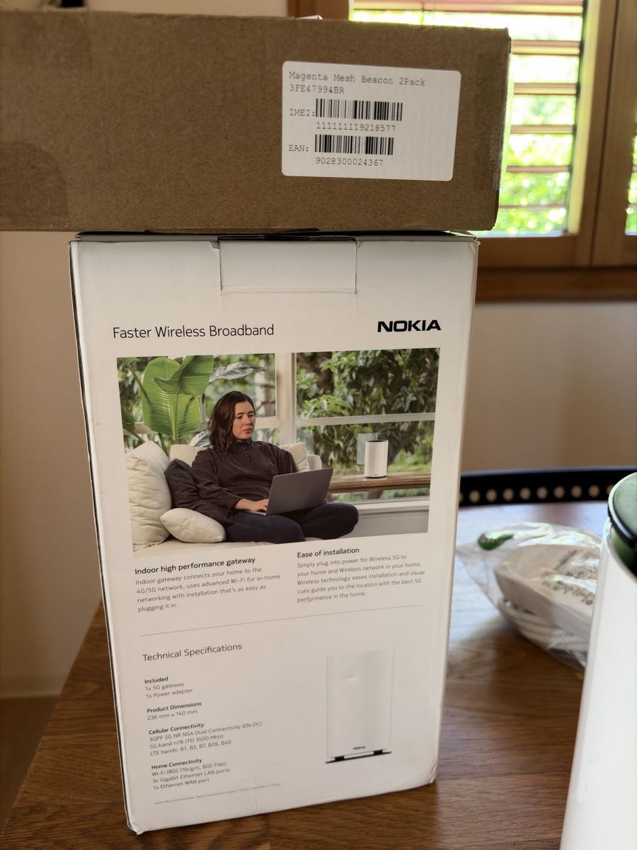 Nokia Modems & Routeurs: Nokia FastMile 5G Gateway Kit mesh  – D'occasion à Orsières par Daniel1926 4