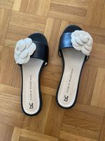 Fabio Rusconi Sommerschuhe, Schwarz/Beige, Grösse 38 🌺