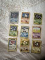 Pokemon card base set, rocket, gym, edition 1 FR