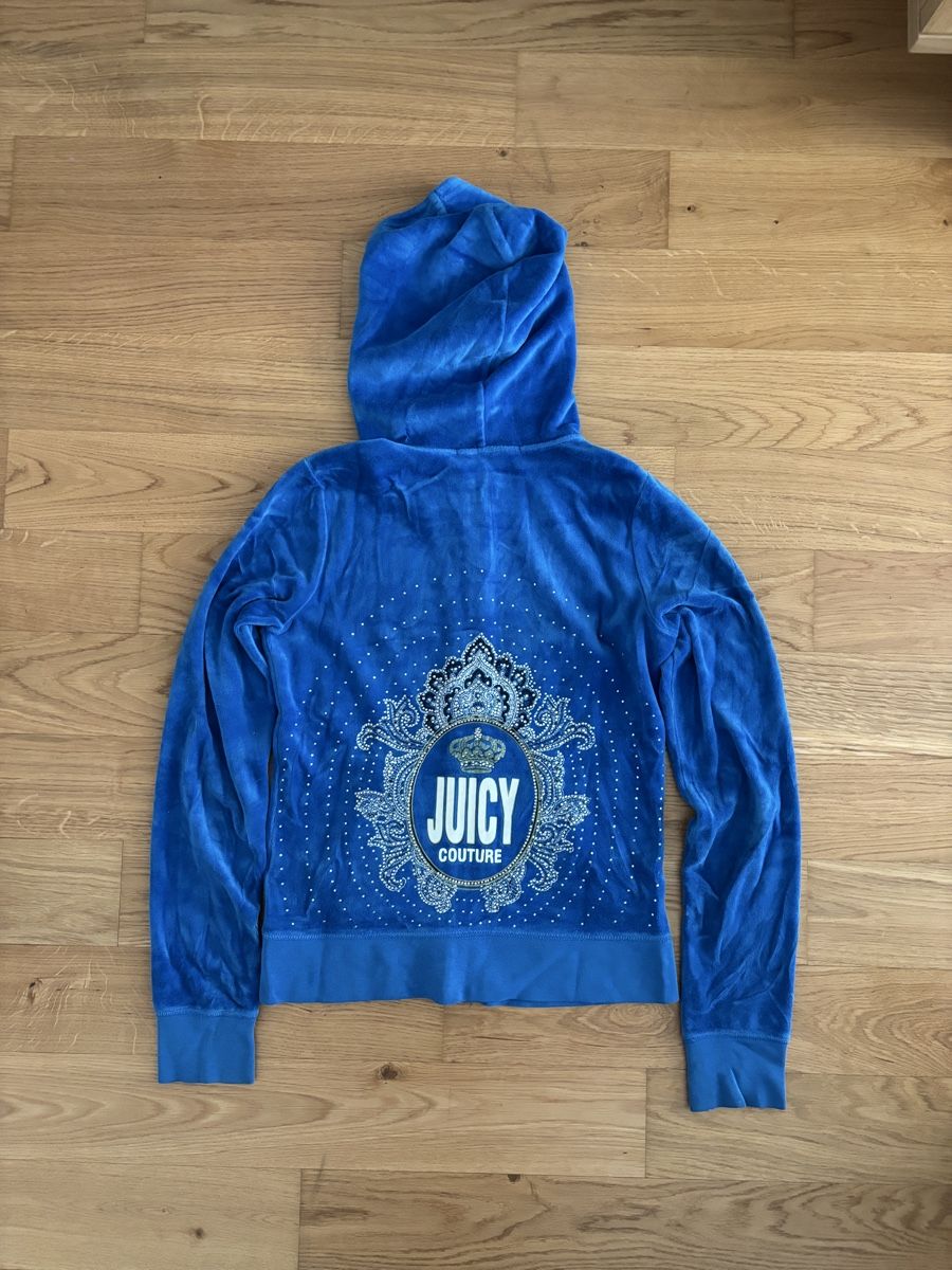 Juicy Couture Giacche: Juicy Couture blau Velours S – Usato da Schliern b. Köniz venduto da A111829