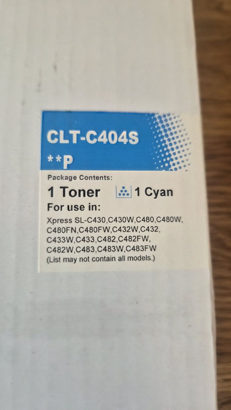 Samsung Druckerpatronen & Toner: Kit Toner Cyan CLT-C404s – Neu und originalverpackt aus Aven von kaotiks444 1