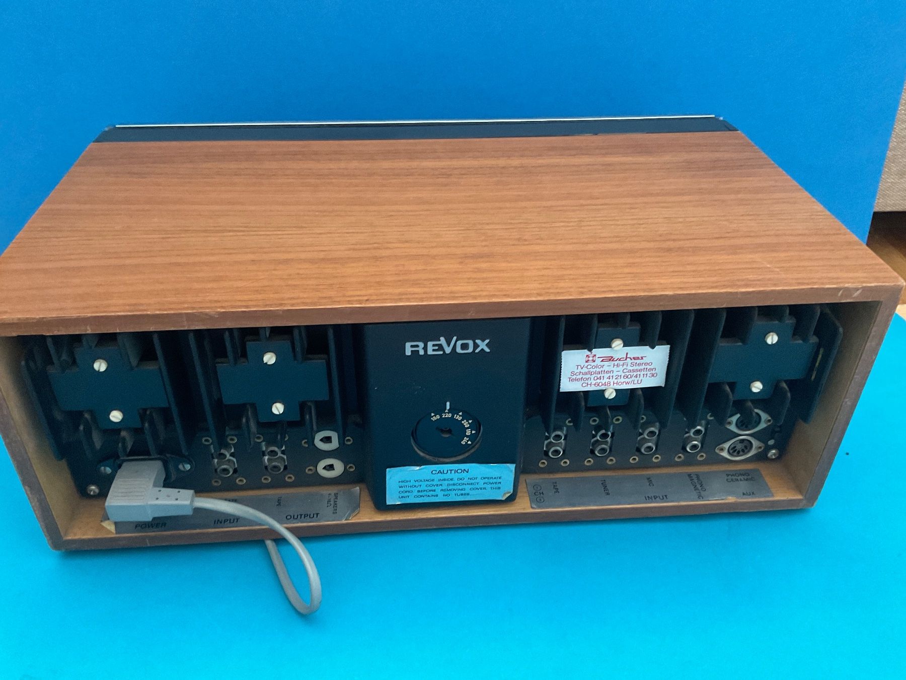 Revox Verstärker: ReVox A 50 Stereo Amplifier – Gebraucht aus Langenthal von RronJora 5