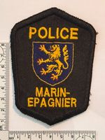 1 Polizei Abzeichen Police Marin-Epagnier, Kanton Neuenburg