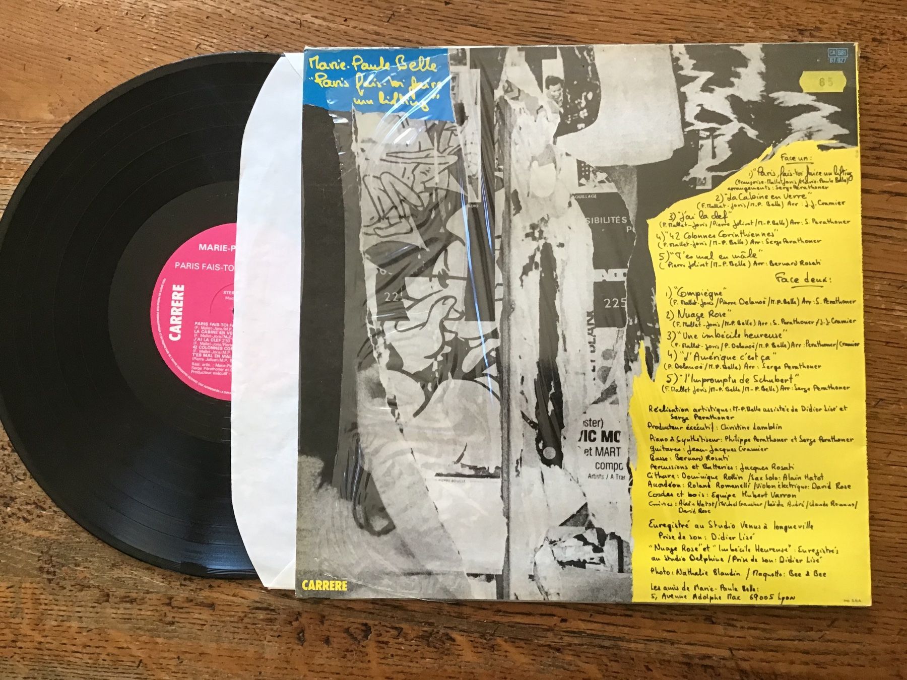 Vinyles: LP Marie-Paule Belle 6 – D'occasion à Fully par Ruby97 1