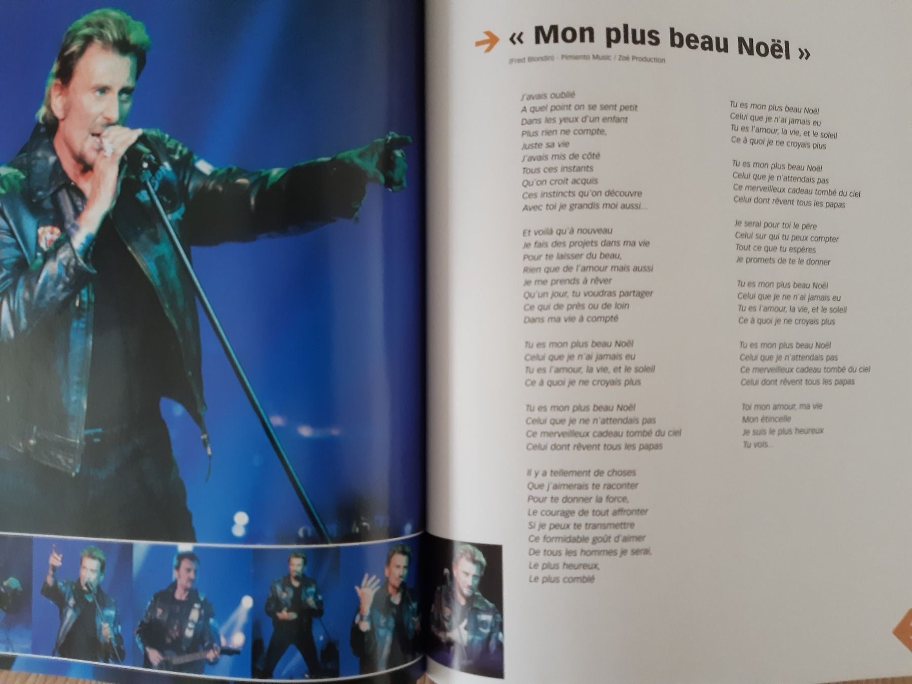 Riviste & Magazine: Johnny Hallyday - Programme Flash Back -Tour 2006 – Usato da Noréaz venduto da Hallyday 3