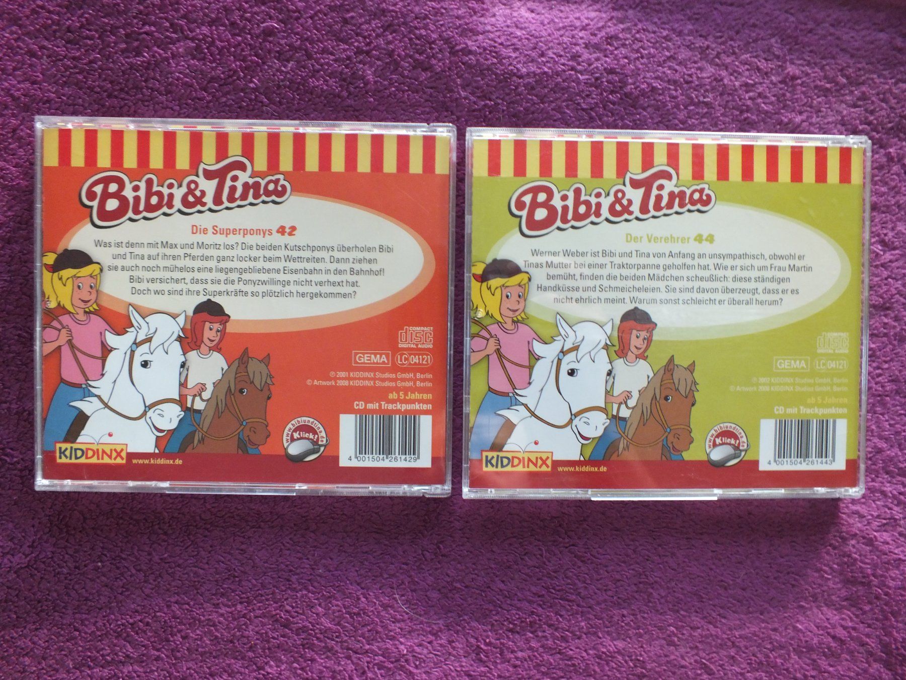 CD: 6 - Bibi & Tina - Hörspiel - CD´s – Usato da Müllheim Dorf venduto da Seeeule01 4