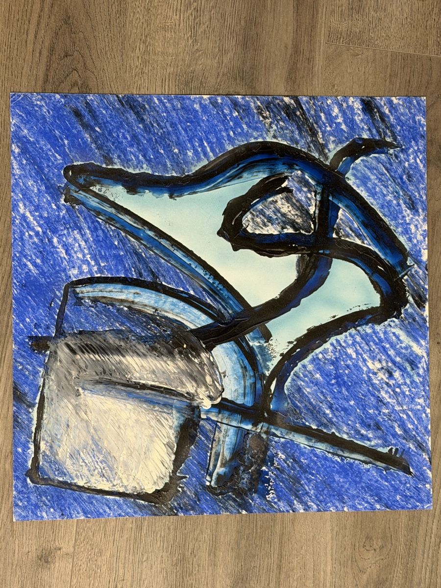 Gemälde: Abstrakte Kunst, Originalbild – Gebraucht aus Gunten von starfish3 1
