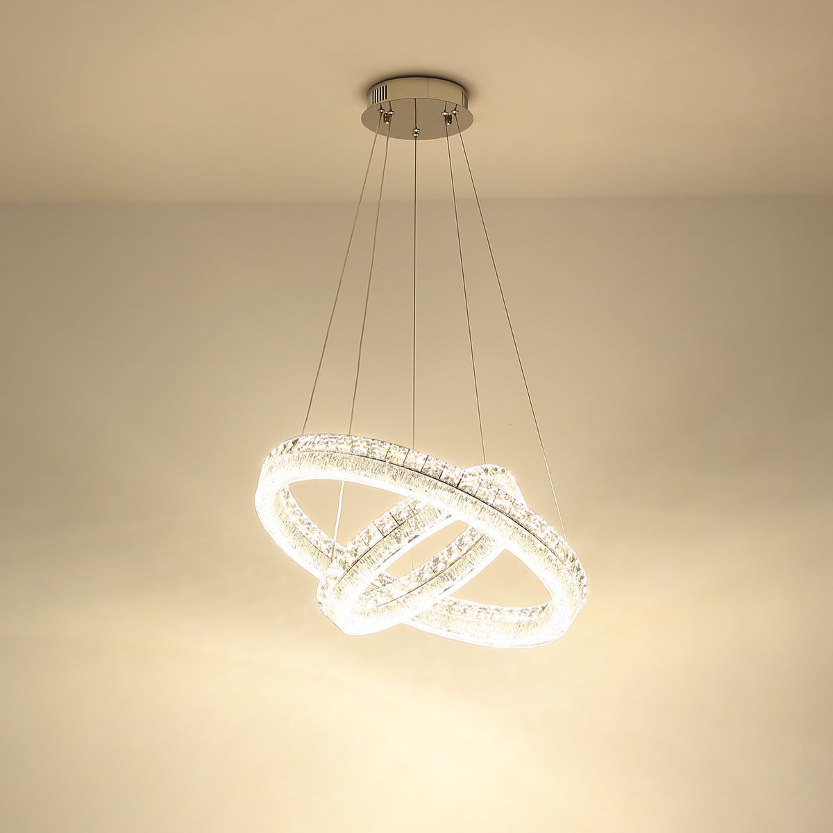 Lampadari & plafoniere: LED Pendelleuchten, CCT, Dimmer, 80 cm Ø – Nuovo (secondo la descrizione) da Kreuzlingen venduto da Smart-Light 2